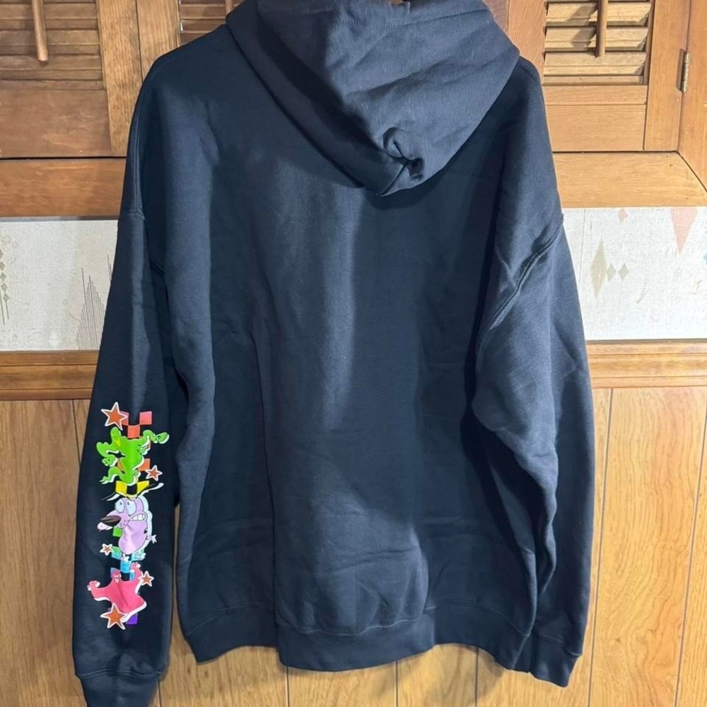 Courage the Cowardly Dog streetwear‎ hoodie Size 2XL NWT - Picture 2 of 3